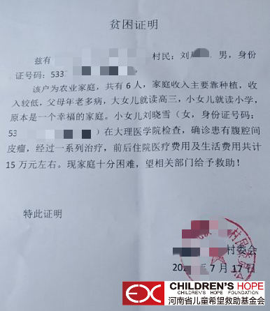 照片资料 病前照片:   病后照片:                 刘晓雪身份证